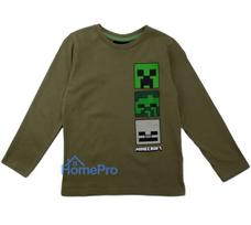 "Minecraft" vaikiški marškinėliai ilgomis rankovėmis