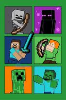 "Minecraft" pledas 100x150 cm