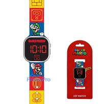 Super Mario skaitmeninis LED laikrodis