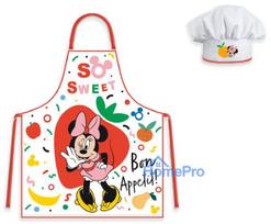 "Disney" Minnie vaikiška prijuostė 2 dalių rinkinys