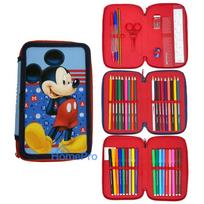 Disney Mickey užpildytas penalas, 3 skyriai