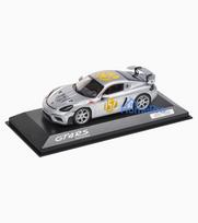 718 Cayman GT4 RS PLA 982, sidabrinė, juoda, 1:43