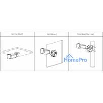 IP camera TIOC 3.0 Dahua IPC-HFW3849T1-ZAS-PV-2712-PRO-Black