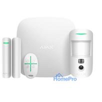 ALARM SECURITY STARTERKIT CAM / HDR WHITE 156253 AJAX