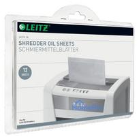 LEITZ Paper Shredder Oil Sheets 12 Sheets