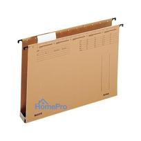 LEITZ ALPHA® 1942 hanging binder DIN A4 4 cm natural brown