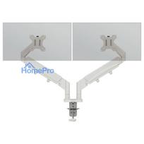 LEITZ Ergo Dual Monitor Arm grau, 1120x110x600