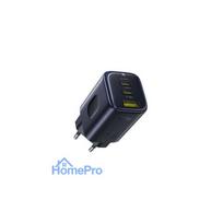 Wall charger PicoGo AE11 67W USB-A + 2xUSB-C QC PD black