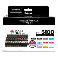 Canon PFI-5100 Multipack MBK / PBK / C / M / Y / PC / PM / R / GY / CO