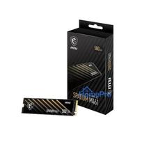 SSD, MSI, SPATIUM M461, 500GB, M.2, PCI Express 4.0, NVMe Yes, Write speed 1700MB / s, Read speed 4700MB / s, MTBF 15