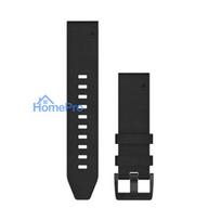 Garmin QuickFit 22 Watch Bands Black leather