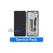 Screen for Xiaomi Poco X7 Pro 5G with frame / Yellow / (Service Pack)