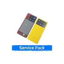 Back cover for Xiaomi Poco X6 Pro 5G / Yellow / (Service Pack)