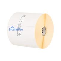 Zebra Z-Perform 1000D, White, Self-adhesive printer label, Die-cut label, Roll, Paper, Heat transfer