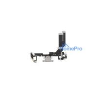 Phone charging port cable for Apple iPhone 16e White