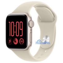 Apple Watch SE 3 Aluminium 40mm Polarstern (Sportarmband sand) M / L