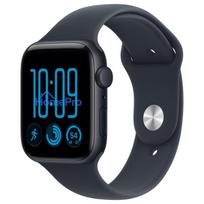 Apple Watch SE 3 Aluminium 44mm Mitternacht (Sportarmband navyblau) M / L