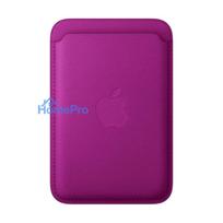 iPhone Feingewebe Wallet mit MagSafe (magenta)