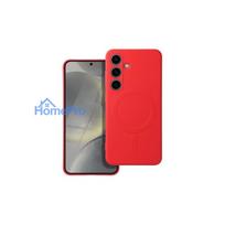 Case "Silicone Mag Cover" for Samsung A566 A56 5G red