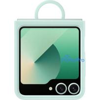 Samsung Silicone Case with Ring fr Galaxy Z Flip6. Mint