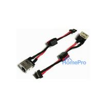 ACER Aspire One D255, D260, NAV50, 532H DC maitinimo įkrovimo lizdas su kabeliu