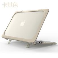 MacBook Air 13 Pro 15 16 Protective Case With Cooling Stand Anti-Slip Matte PC Shell Air 13 20182020: A1932, A2179, A2337, M1 chaki