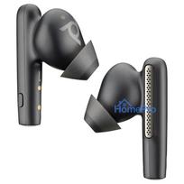 HP Poly Voyager Free 60+ UC Carbon Black Earbuds +BT700 USB-C Adapter +Touchscreen Charge Case