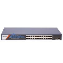 26-port, 24 PoE port switch Hikvision DS-3E1526P-SI-24P2F