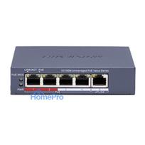 5 ports, 4 PoE switch Hikvision DS-3E0105P-E / M(C)