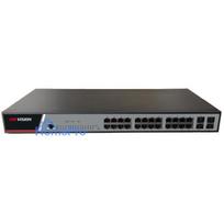 Switch 28 ports Hikvision DS-3E2528 (24xPoE 1000Mbps, 4xSFP, L2 managed, VLAN, RSTP)