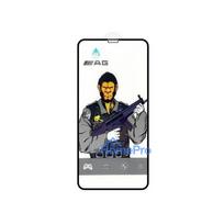 Screen protection glass "ESD Anti-Fingerprint Frosted" Samsung S936 S25 Plus black bulk