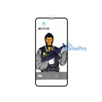Screen protection glass "ESD Anti-Fingerprint Frosted" Apple iPhone 17 Pro Max black bulk