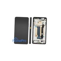 LCD screen Xiaomi Poco X7 Pro 5G with touch screen with frame Yellow original (service pack)