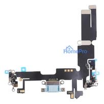 Flex for iPhone 14 Plus for charging connector with microphone Blue ORG