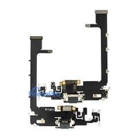 Flex for iPhone 11 Pro Max for charging connector with microphone Space Grey original (used Grade A)