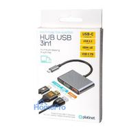 USB-C HUB Platinet 3in1 (PMH9991T) (1xHDMI 4K 1xUSB-C 1xUSB 3.2)