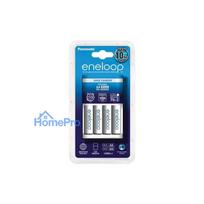 Set: Panasonic BQ-CC51 charger + 4x Eneloop AA 2000 mAh batteries (Ni-MH)