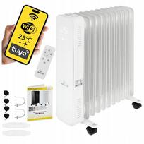 OSLO 2500W White WiFi Oil Radiator