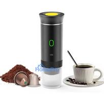 Wireless Electric Portable Espresso Coffee Machine – 3-in-1 Travel Coffee Maker for Car, Home & Camping