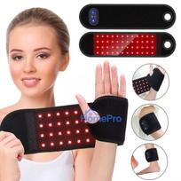 Wireless Red Light Therapy Wrap – Infrared Therapy Belt with 48 LED Beads for Wrist, Waist and Muscle Relief