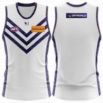 26 Australijos treniruočių marškinėliai Sportiniai marškinėliai Būtini marškinėliai gerbėjams Fremantle Dockers 3D spausdinti sportiniai marškinėliai Šeimos atitikimas L
