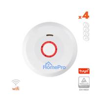 Smoke detector XP-750W with WIFI, integrated 10-year battery 3V (4 pcs.)