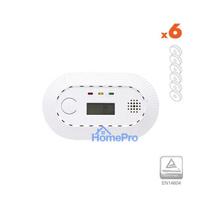 Carbon monoxide (fine) detector LP10-2, 10 years (6 pcs.)