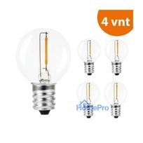 Spare LED bulb 1 W E12 (G40) for PERL, ELEGANCE models (4 pcs.)