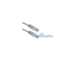 Patch cable (0.5m, UTP, CAT5e, PVC, gray)