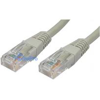 Patch cable (0.5m, UTP, CAT6, gray)