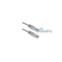Patch cable (0.5m, UTP, CAT5e, LSHZ, gray)