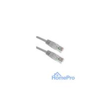 Patch cable (2m, UTP, CAT5e, PVC, LSHZ, gray)