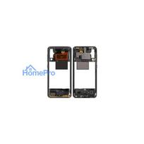 Middle housing Samsung A505 A50 2019 Prism Crush Black with buzzer and sides buttons original (used Grade B)