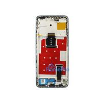 LCD screen Huawei Honor X8a / Honor 90 Lite with touch screen with frame Silver ORG